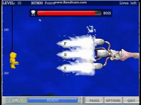 shark typing game online